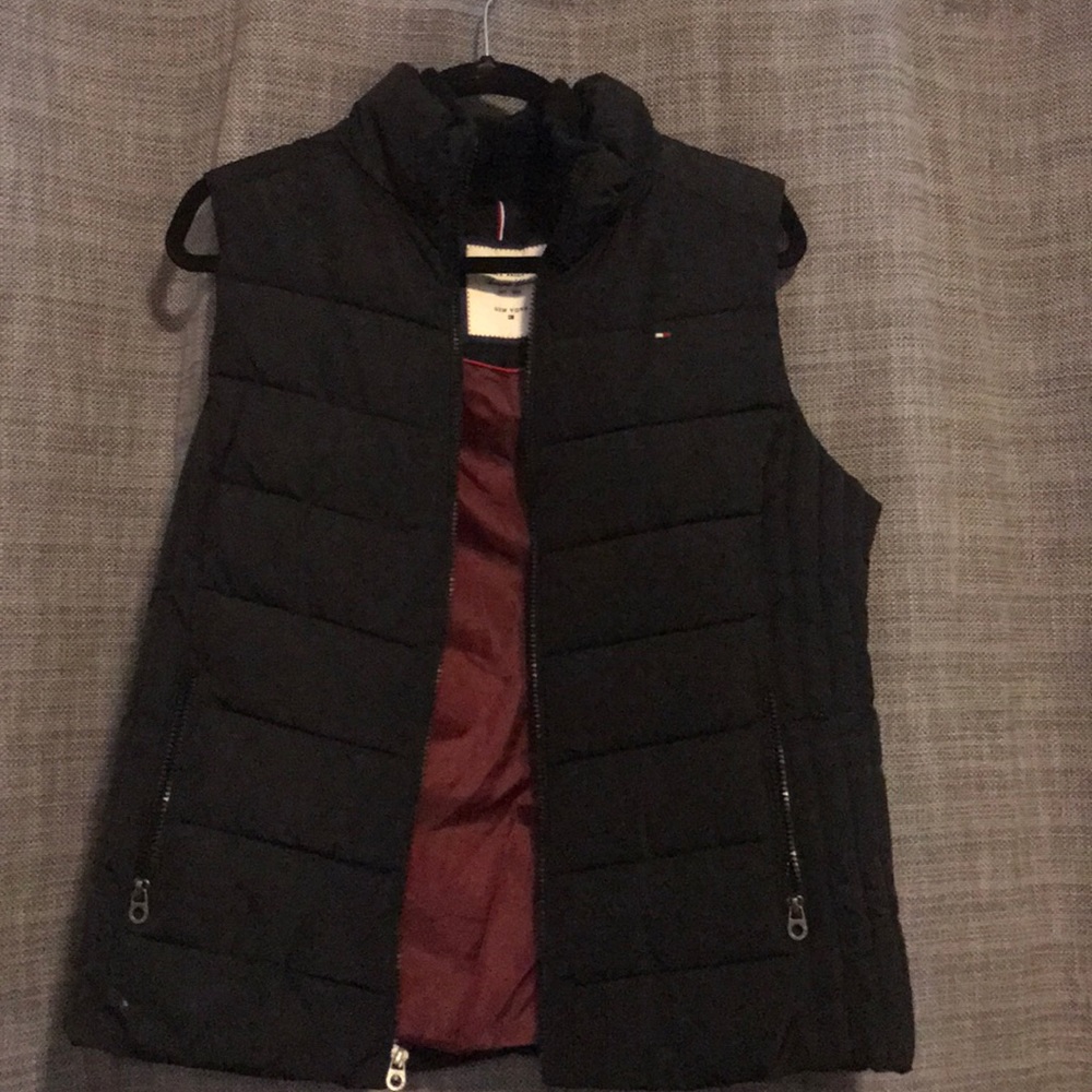 Black, Tommy Hilfiger vest
